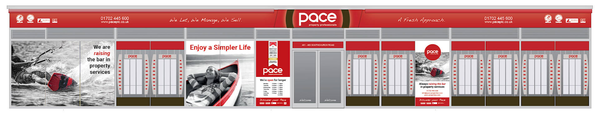 Southend Letting Agent - Pace Shopfront